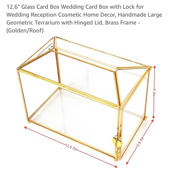 Wedding card box - Picture 2 of 8